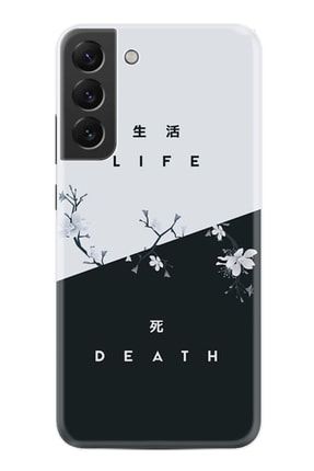 Samsung Galaxy S21 Fe Kılıf Desenli Silikon Güzel Kılıf Life And Death 1339 yeniseris21fe7t3