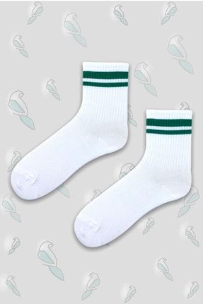 Renkli Çember Desenli Soket Çorap perroquetstore126