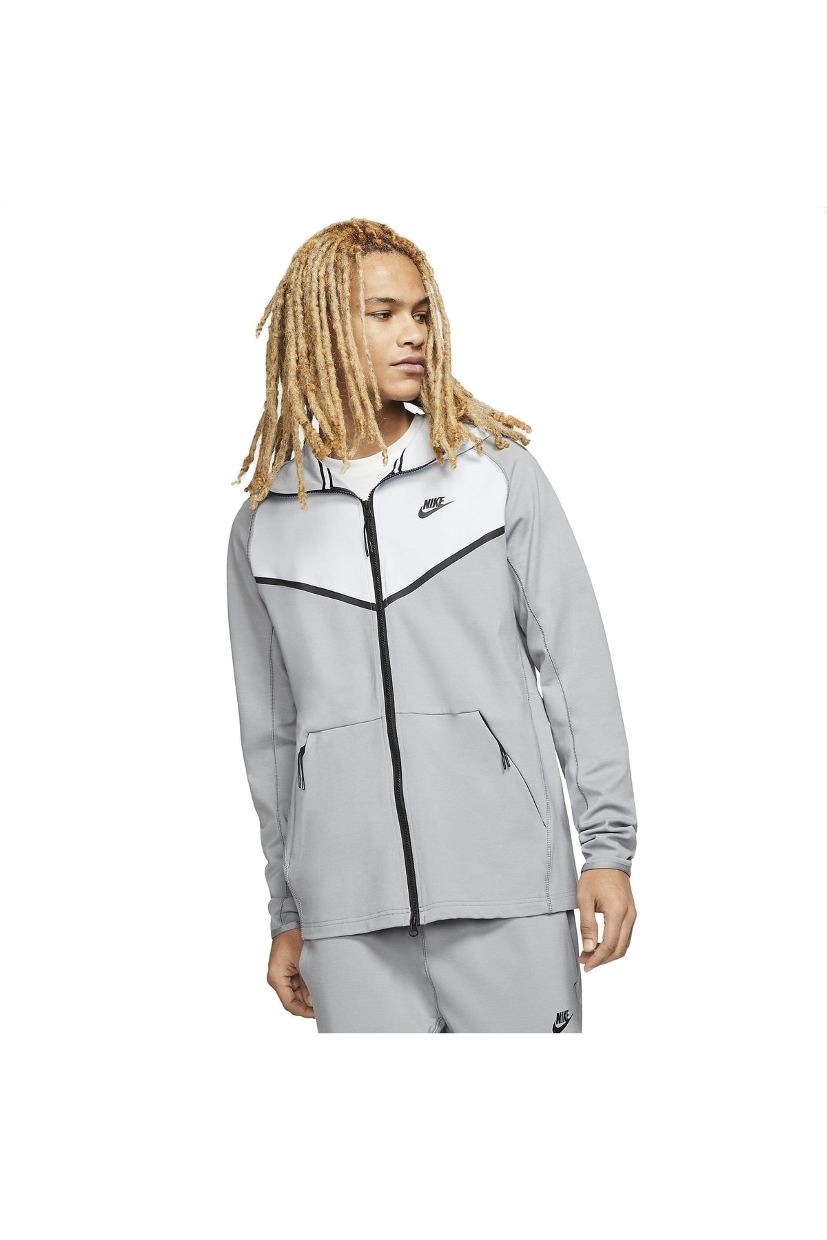 Nike Sportswear Full-zip Hoodie Erkek Kapüşonlu Ceket - Siyah BY8519