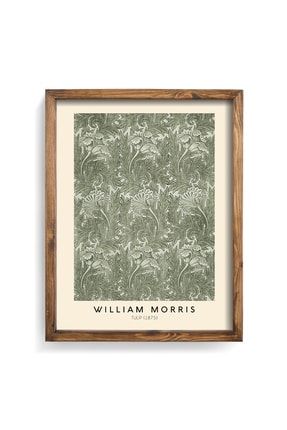 William Morris - Ahşap Çerçeve dstn1205