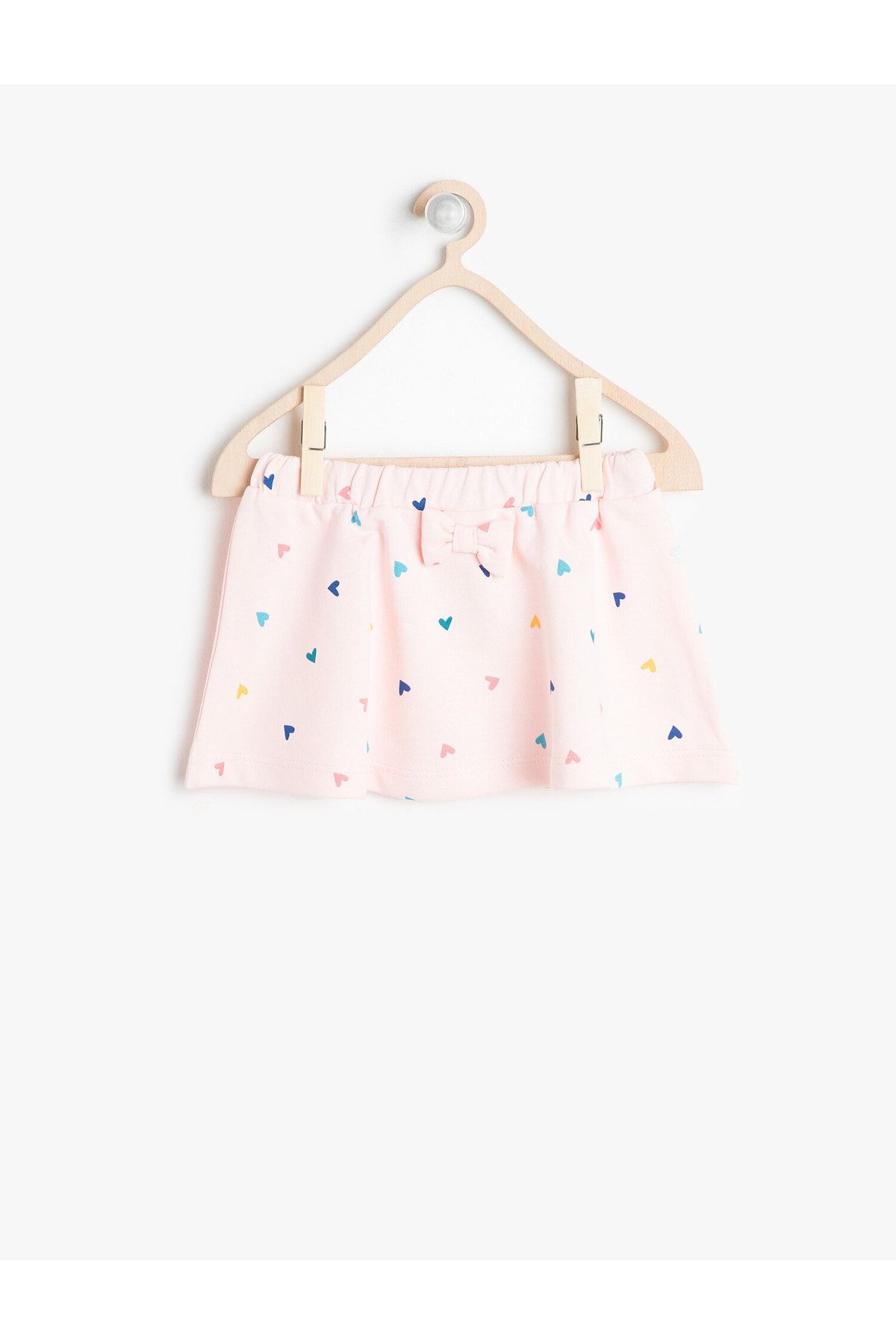 Koton-Pink Patterned Baby Girl Skirt 6YMG79269OK 1