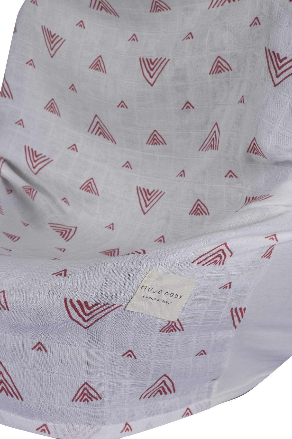 Mujo Baby&Kids Çok Amaçlı Puset - Emzirme - Mama Sandalyesi Örtüsü / Combo Örtü – Nar Kırmızısı fotoğrafı 6 (önizleme)