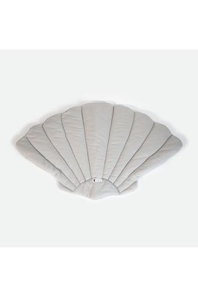 Oyun Halısı - Gri Shell - Deniz Kabuğu Minder shellmat