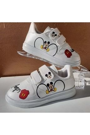 Micky Erkek çocuk Beyaz spor ayakkabı - Amazon kids - BEYAZ - 23 - 1003---BEYAZ-23