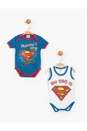 Erkek Bebek Superman 2 Li Body 15553 BSM15553-20Y1