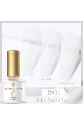 Jelly Nude Gel 7ml Kalıcı Oje Jn01 BPJN01