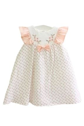 Kız Bebek Çiçekli Kolsuz Yazlık Elbise mymio3112-154