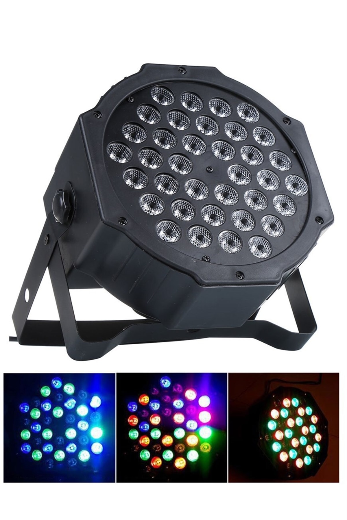 Quenlite Par-136x Led Par Sahne Işık Sistemi 1x36 Watt Rgb Dmx512