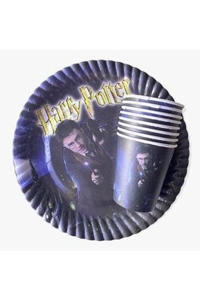 Harry Potter Temalı Karton Tabak Bardak Seti - 8 Kişilik 14507