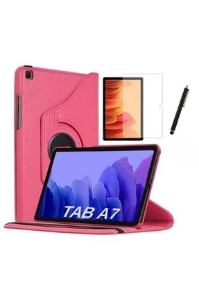 Galaxy Tab A7 Lite T225 Uyumlu Dönebilen Tablet Kılıfı + Ekran Koruyucu + Kalem 8.7 Inç SM-T225-DönerliSet