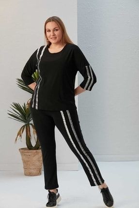Büyük Beden Sim Şerit Takım Tkm003
