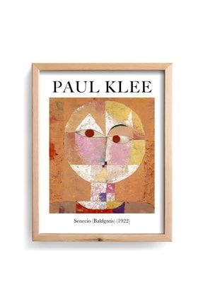 Paul Klee - Ahşap Çerçeve dstn1471