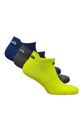 Lacivert Sarı Gri Izzy Üçlü Paket Multisport Çorap NORF-IZZY-3PK-X-041