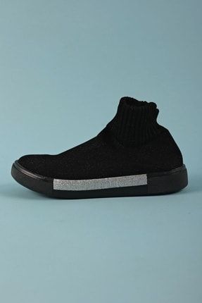 Shining Steps Çocuk Çorap Ayakkabı - Siyah/gümüş 22105K2025-I62