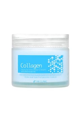 Kolajen Içeren Kırışıklık Karşıtı Ve Aydınlatıcı Krem Collagen Natural Time Sleep Cream 8809772620605