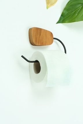 Dekoratif Doğal Ahşap Wc Tuvalet Kağıtlık Yaprak Model Bau07-WC-YASSI-KLASİK-AHŞAP 22
