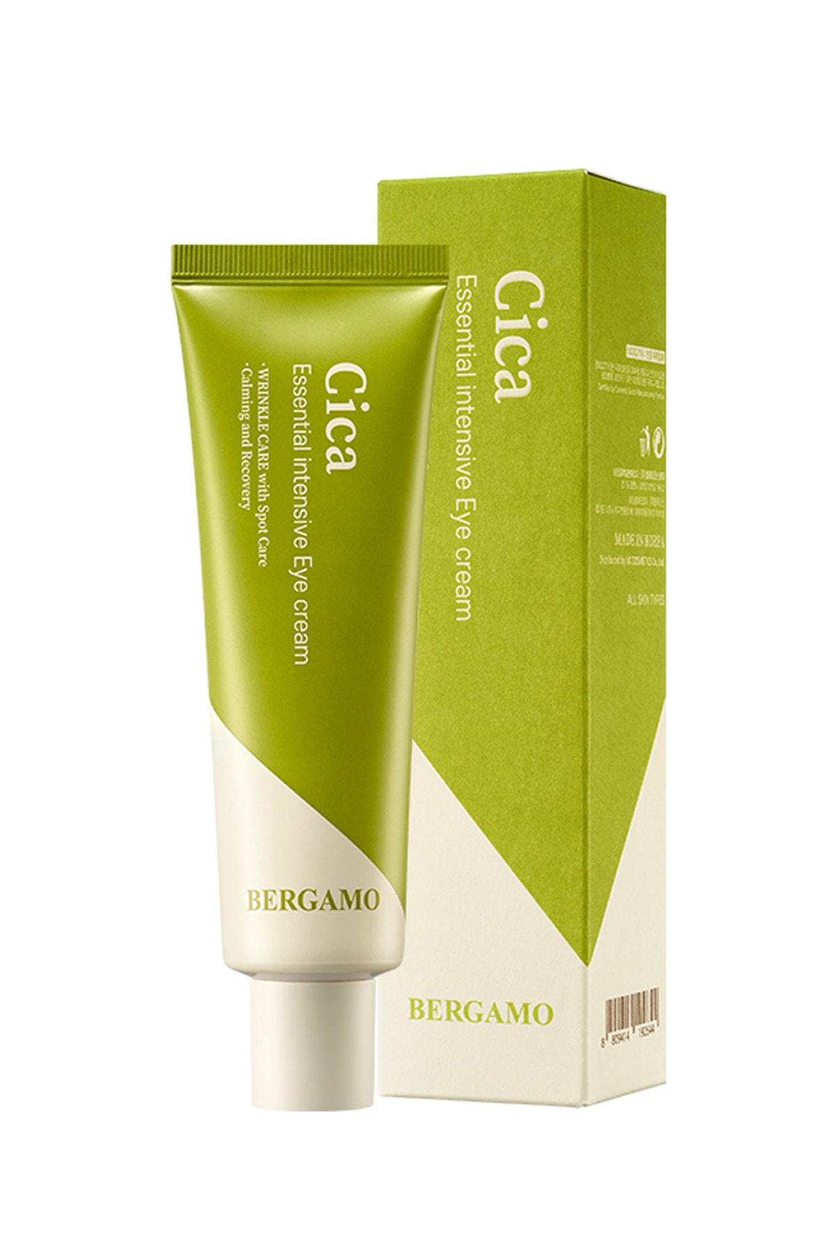 Bergamo 100 ml Hassas Ciltler Için Centella Asiatica Göz Çevresi Ve Yüz Kremi Cica Eye Cream