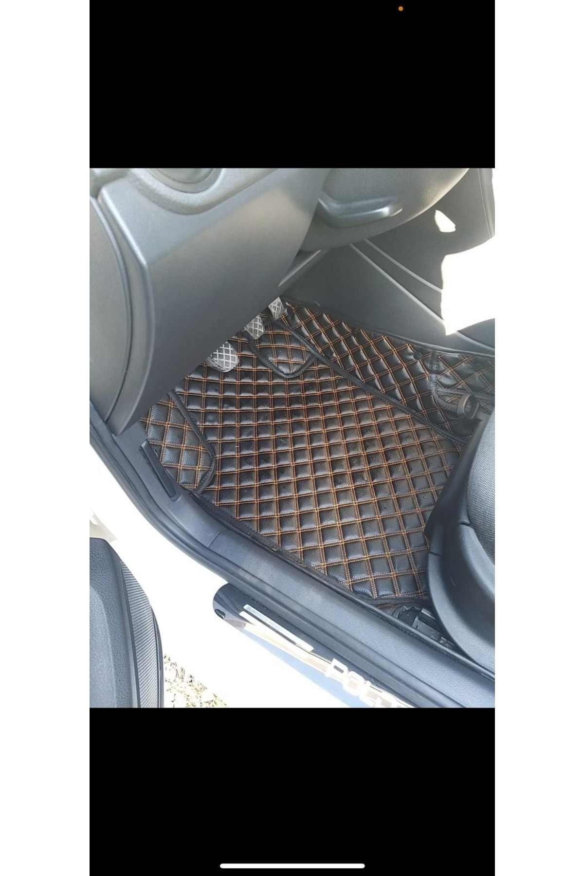 FEYZA OTO Fiat Egea 20212023 Siyaha Bakır Renk Araca Özel Yeni Nesil Havuzlu Deri Paspas Fiyatı