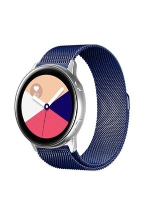 Samsung Galaxy Watch 4 Kordon 40-42-44-46 Mm Metal Hasır Kordon Manyetik (22mm) LYN-ZRK-12