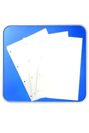 (4 Delikli) A4 Çizgisiz Beyaz Kağıt 100 Yaprak Klasör Yedeği TYC00432519860