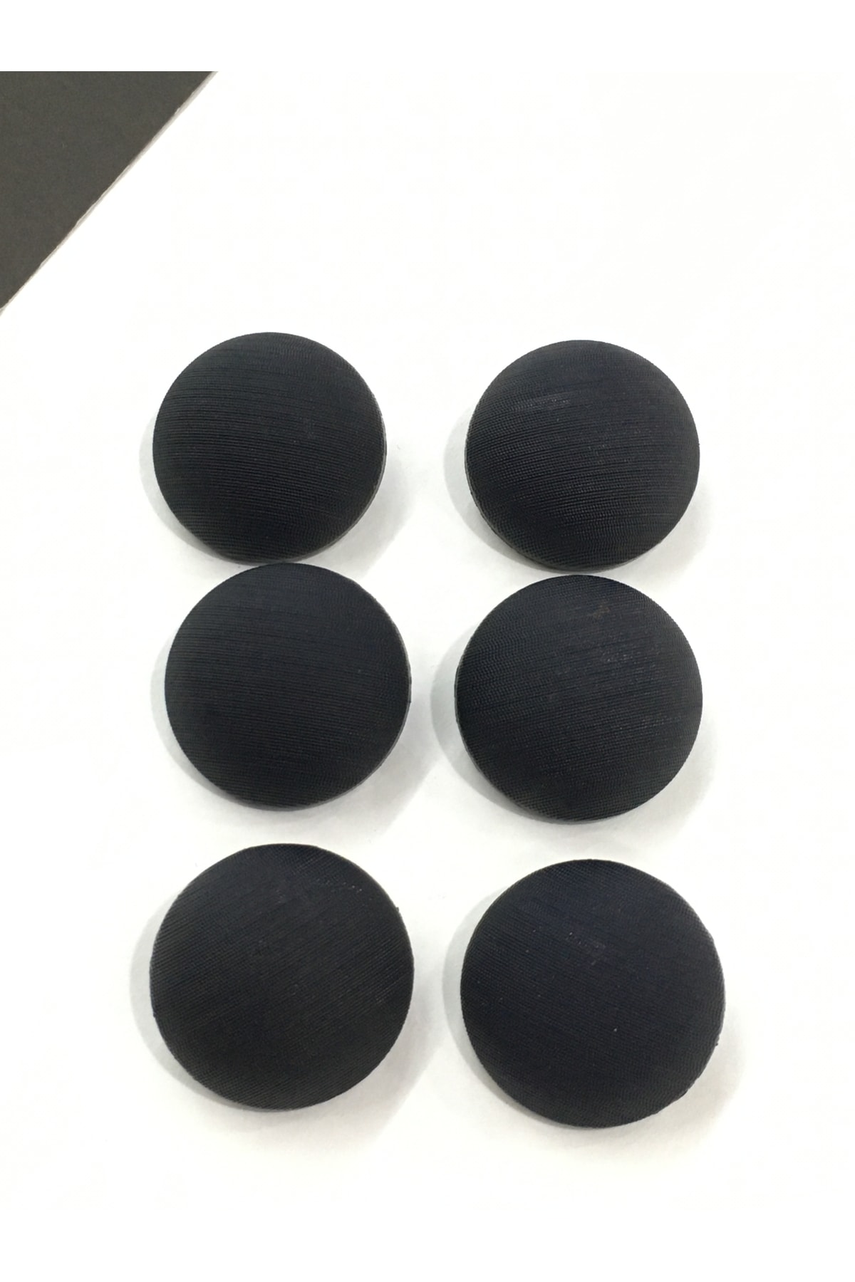 Italian Matte Pearl Curved Trench Coat Coat Button Set of 6 Dark Navy Blue 3 Cm