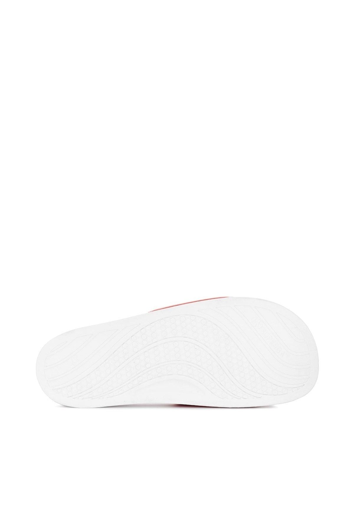 Superga-1908 Slides Clear Identity - أحمر-أبيض 5