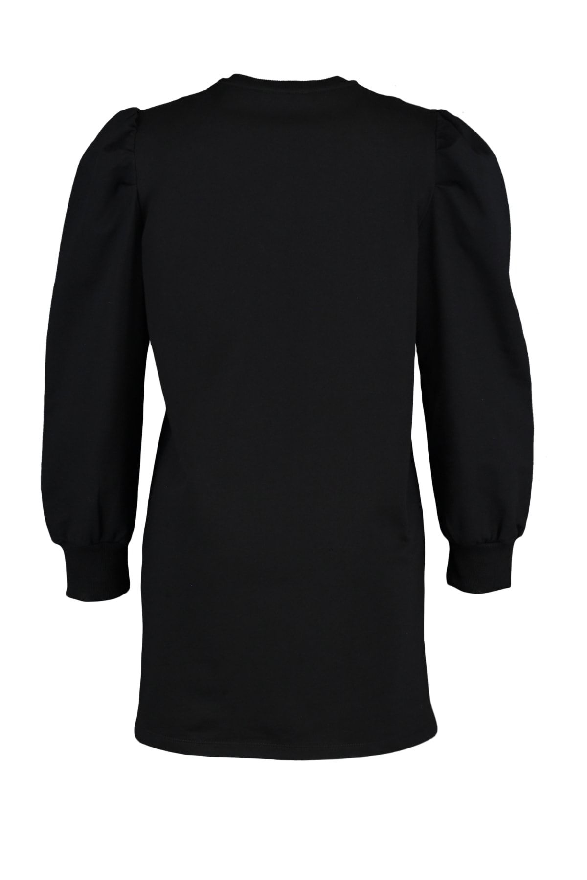 Trendyol Modest-Schwarze Strick-Tunika mit Rundhalsausschnitt und Schlitz und Ärmeldetail TCTSS21TN0257 9