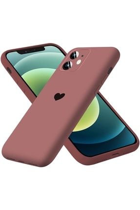 Iphone 11 Uyumlu Kılıf Kalp Tasarımlı Premium Lansman Silikon Kılıf Kapak Akademi-Kalpli-Lansman-ip11