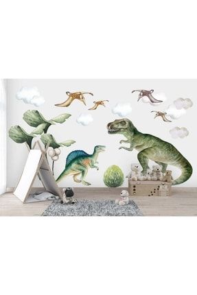 Mega Dinozorlar Duvar Sticker Seti KTDOA2548