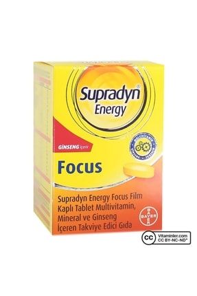 Supradyn Energy Focus 30 Tablet 001234