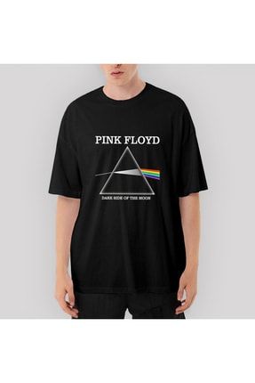 Pink Floyd Dark Side Oversize Siyah Tişört OZT0267