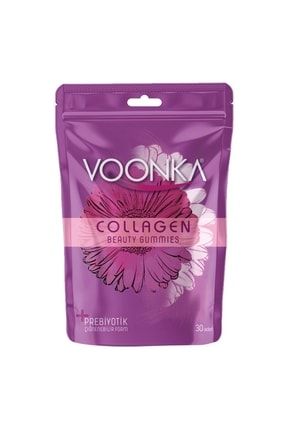 Voonka Collagen Beauty + Prebiyotik Gummy's 30 Çiğnenebilir Tablet 7777200019428