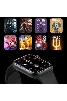 M26 Plus Smart Watch 6 Siyah Akıllı Saat Wireless Charging Siyah Renk 4p989921f2