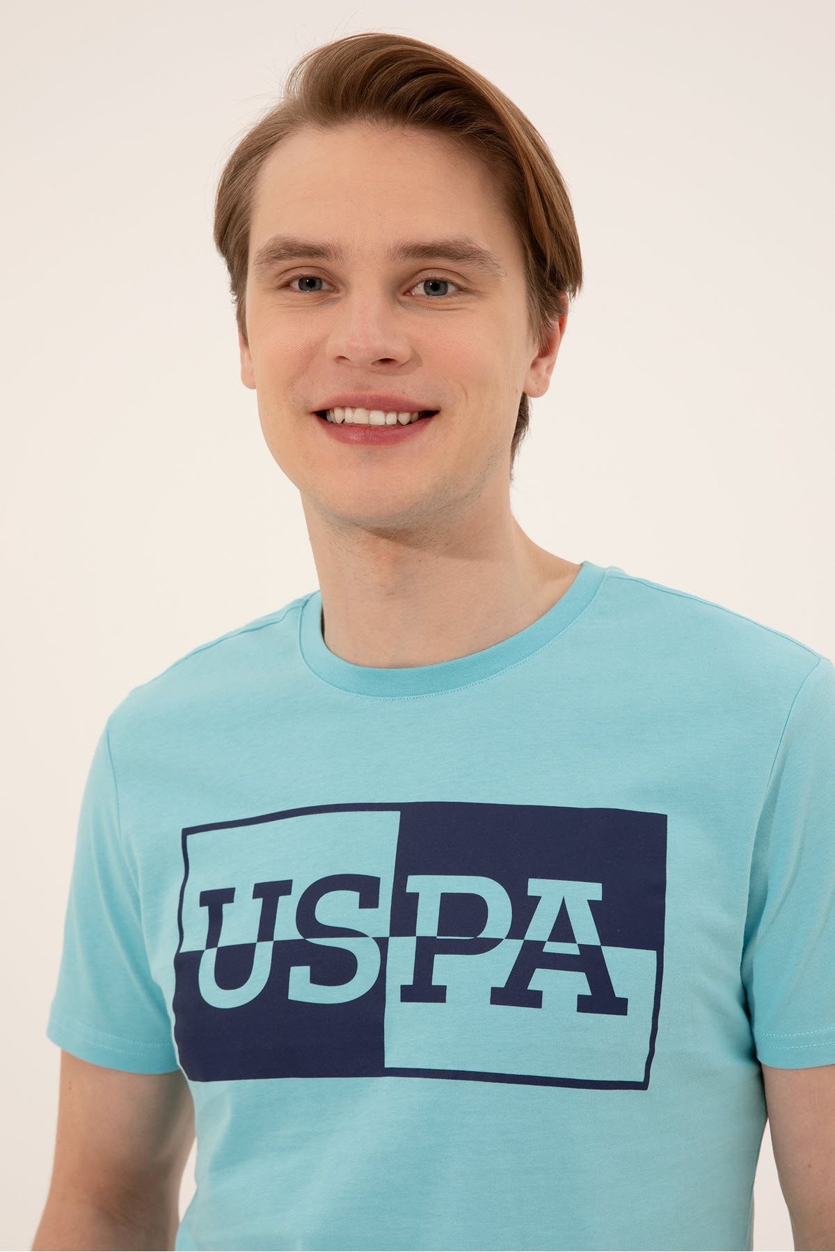 تی شرت آبی مردانه تیشرت اورجینال U.S. Polo Assn.