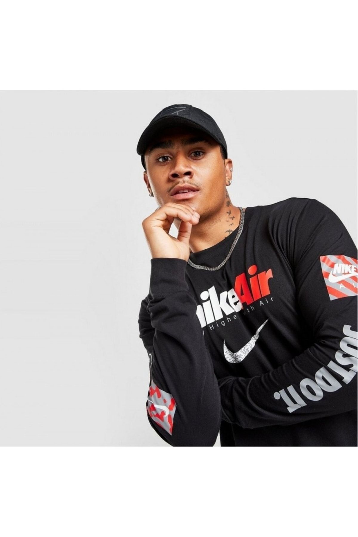 Nike Man s T shirt Worldwide Long Sleeve Dj1415 010