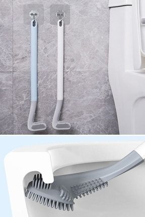 Golf Tasarımlı Silikon Mutfak Ve Banyo Tuvalet Klozet Temizleme Fırçası Ve Duvar Tutucu Kanca df202