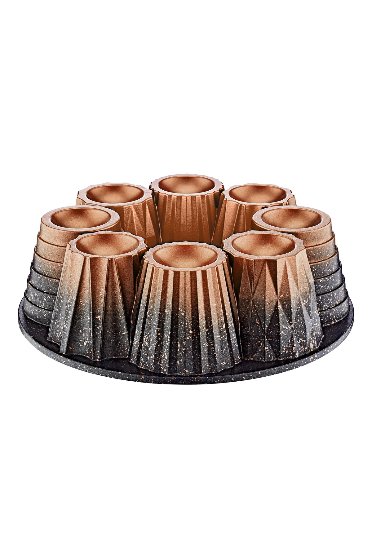 Black Copper Muffin & Cupcake Mold 26cm