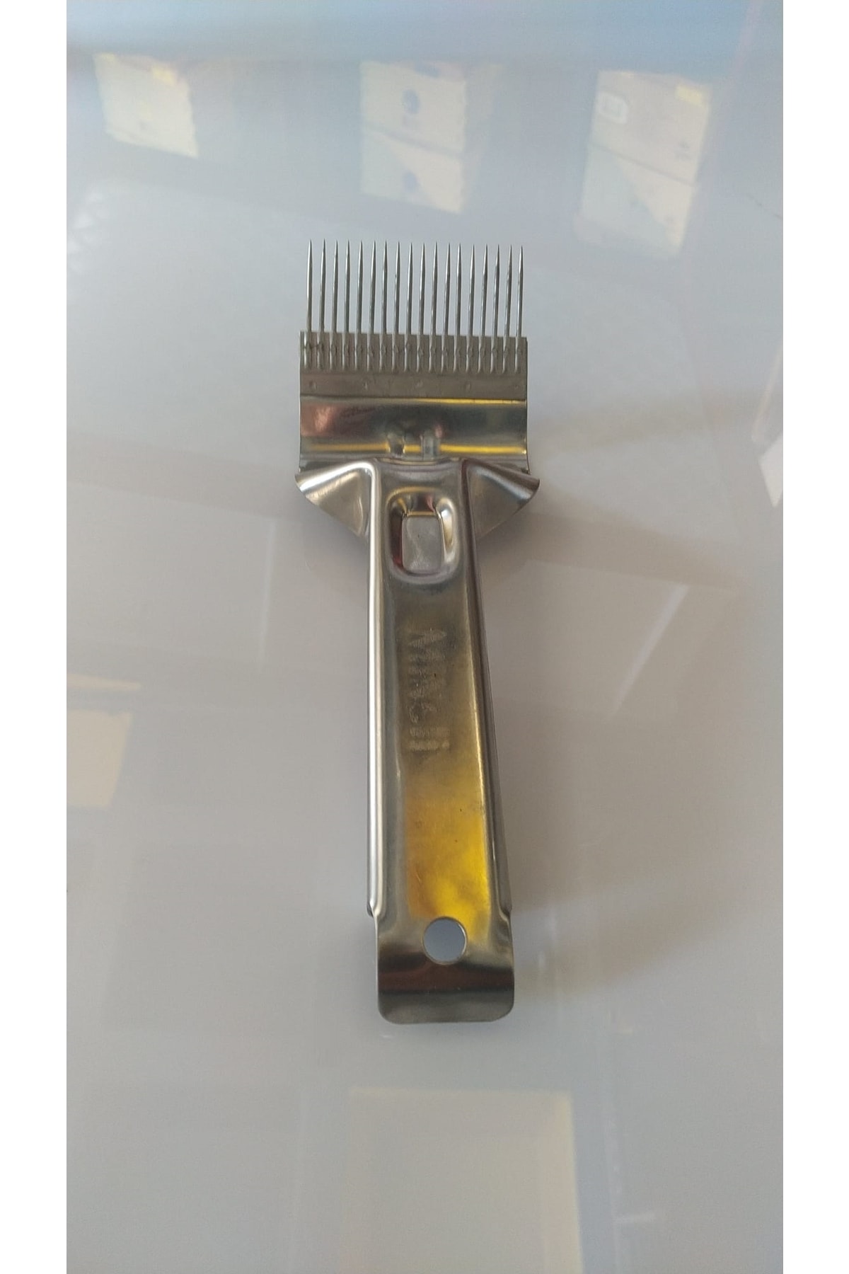 Sır Alma Tarağı, Pro, Paslanmaz Mn-005 - Arıcılık 2