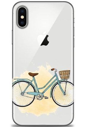Iphone Xs Max Kılıf Hd Baskılı Kılıf - Bisiklet Yaşamı + Temperli Cam tmap-iphone-xs-max-v-245-cm