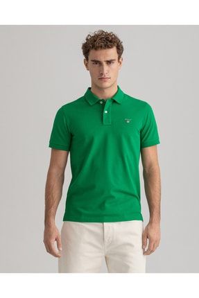 Erkek Yeşil Regular Fit Polo TYC00378960889