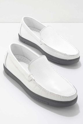 Beyaz Leather Erkek Casual Ayakkabı E01112118603