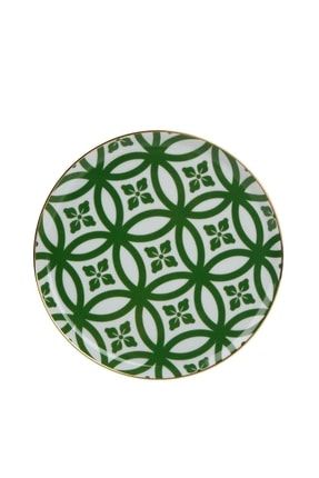 Morocco Desen1 Yeşil 28cm Yemek Tabağı - 162928 04A+P018763