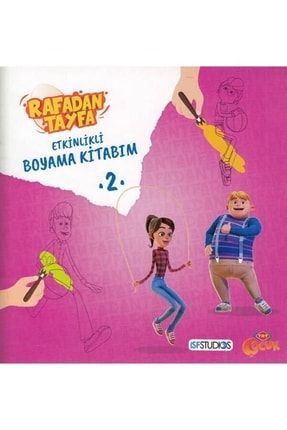 Rafadan Tayfa Etkinlikli Boyama Kitabım - 2 T14369