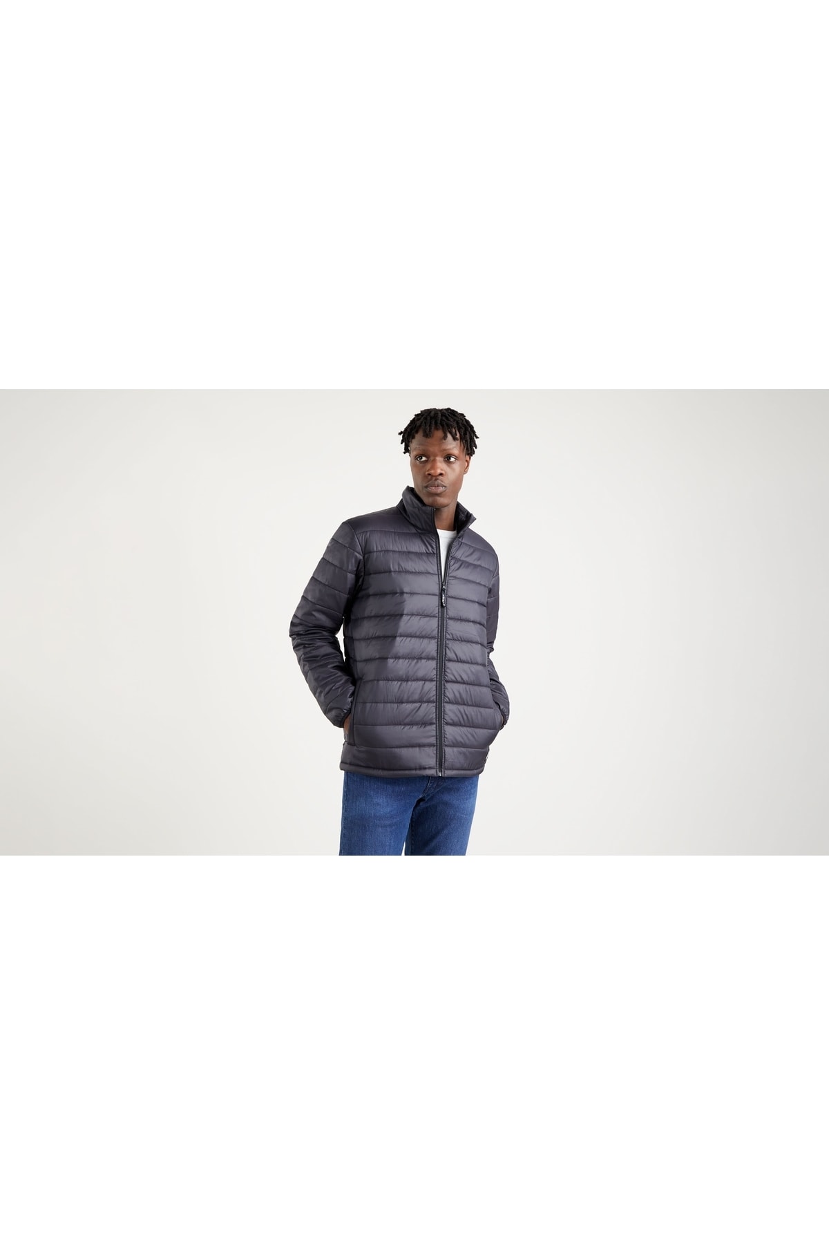 پالتو لیوایز مردانه پلی استر مشکی       بیسیک  | Levi's A070700020 TR - تصویر 5