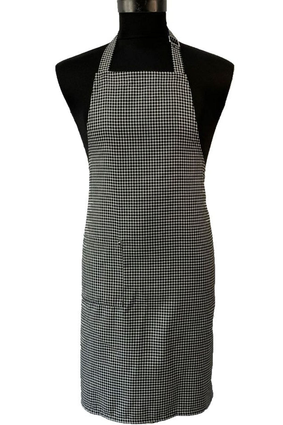 Gingham apron hotsell