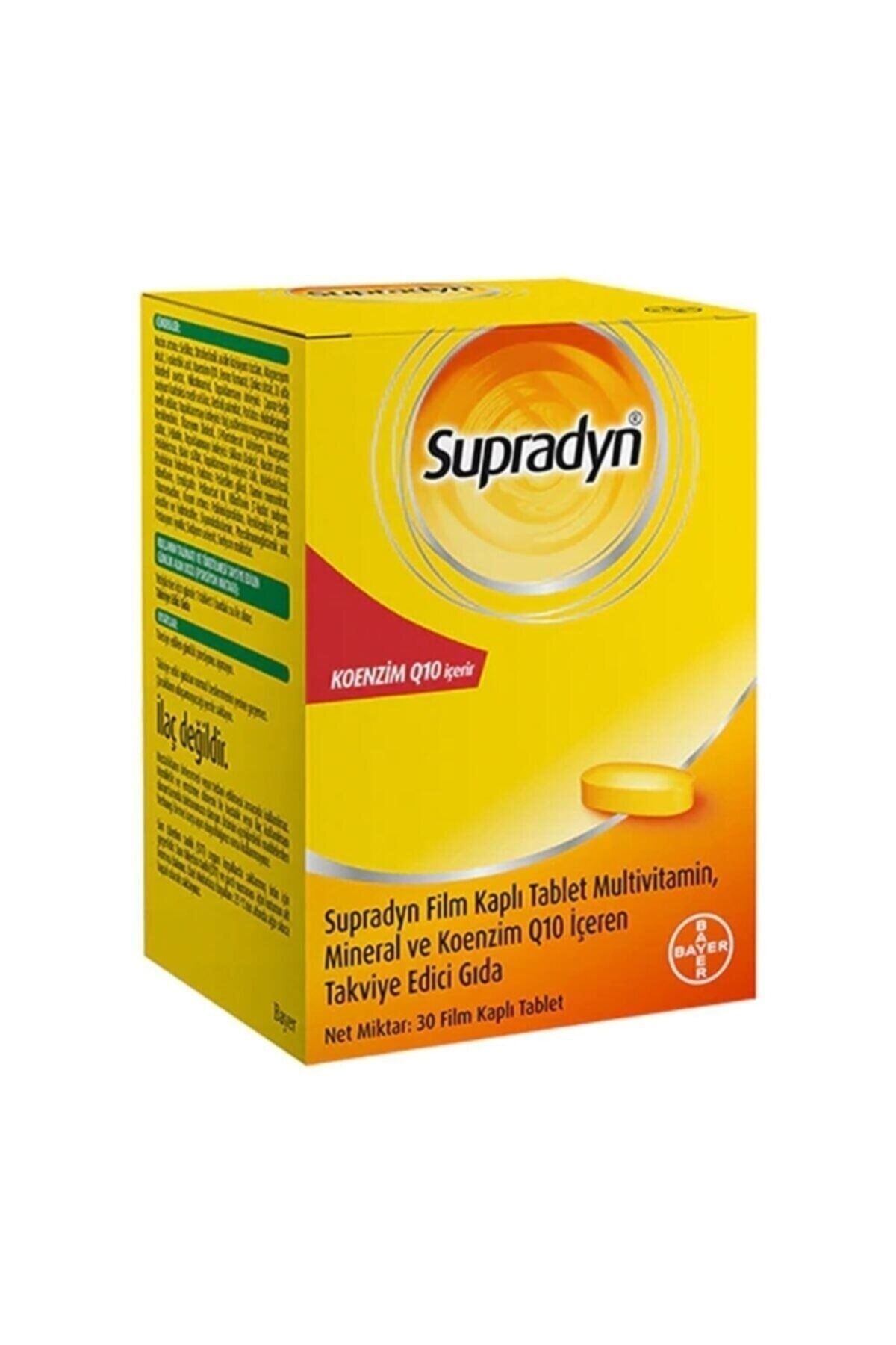 Supradyn Multivitamin Mineral ve Koenzim Q10 30 Film Kaplı Tablet ( 1 ADET )