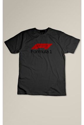 Formula 1 Logo Fia Baskılı T-shırt Yüksek Kaliteli Premium Kumaş FORMULA1TISORT002