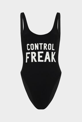 Control Freak Sloganlı Push Up Mayo 415416616