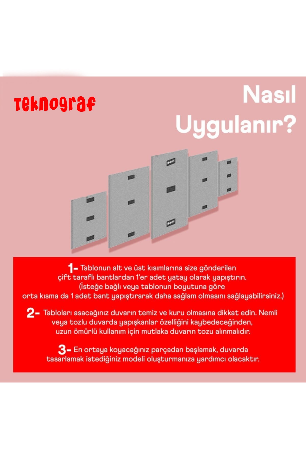 Teknograf Bebek/çocuk Odası %100 Mdf Özel Tasarım Duvar Tablo Seti 6 Parça fotoğrafı 2 (önizleme)