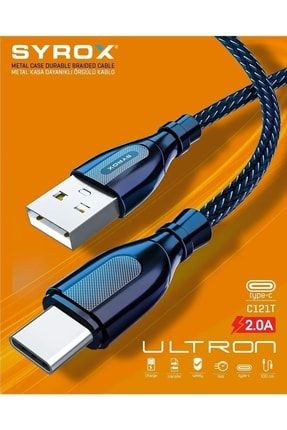 Yeni Ürün Ultron Type-c Şarj Ve Data Kablosu C121